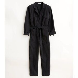 NWT Alex Mill Expedition Jumpsuit in Washed Twill - Black - Medium